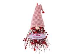 Guirlanda de Árvore com Corações de Amor para Decoração de Namorados, Vermelho e Rosa LAXISCREED
