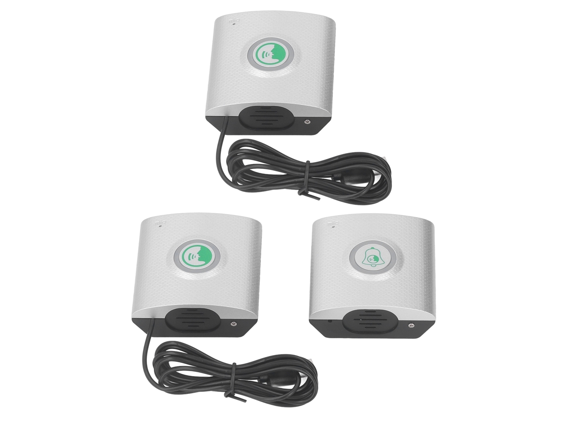 Campainha de Voz Sem Fio com Intercom Bidirecional