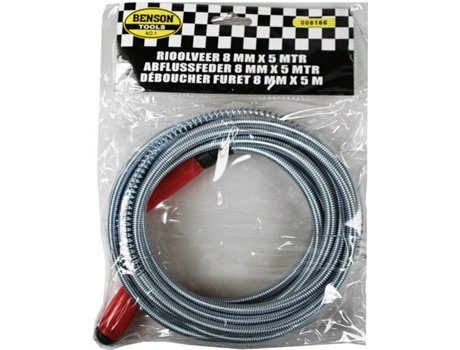 DESENTUPIDOR DE CANOS METALICO 5MX8MM