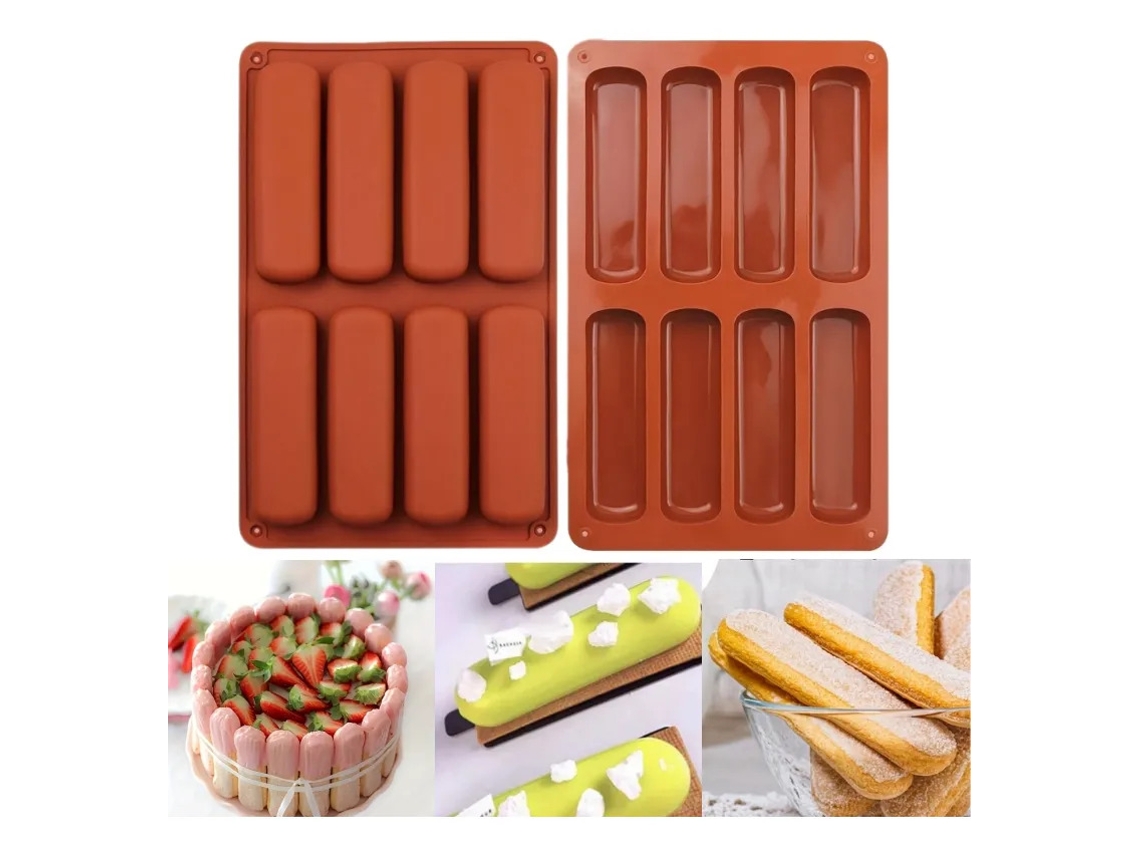2 Peças, Molde De Silicone Para Confeitaria