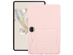 Capa Dobrável Com Suporte Magnético E Parte Traseira Em Couro Acrílico Para Tablet Honor Pad 9 12.1 (2023).