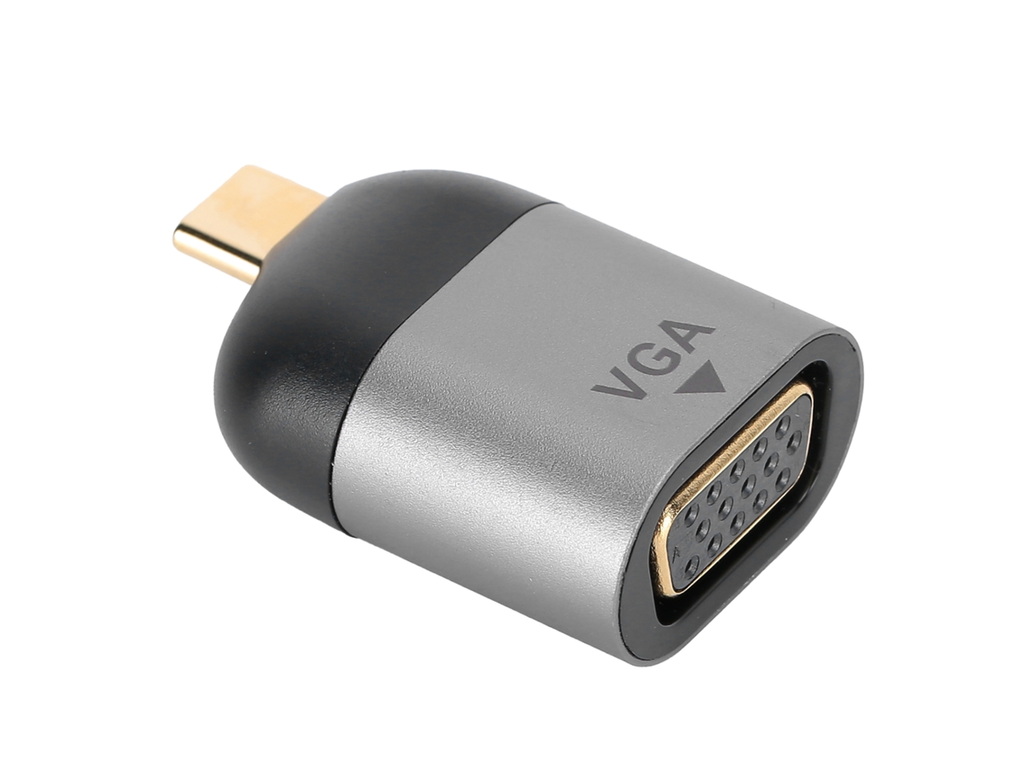 Adaptador USB-C para VGA com conector DB15P (S/MARCA)