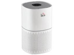 Purificador de Ar Hepa, Ionizador, Cadr 225m³/h, Modo Silencioso, 50w, Temporizador, 4 Velocidades Dimensões: 22 Cmx 22 Cm X 36 Cm Branco ESSÊNCIACASA