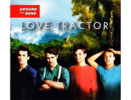 LOVE TRACTOR - Around The Bend VINIL LARANJA E BRANCO Edição Limitada