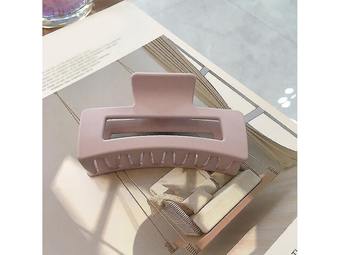 2026 pinza para Cabelo de Plástico/resina de 10,5x5,8 Cm, Design Geométrico, Fashion, Acessório Casual para Festas e Vida Diária