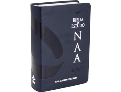 Livro Bíblia De Estudo Naa Tamanho Portátil Nova Almeida Atualizada de Sociedade Bíblica Do Brasil (Português)