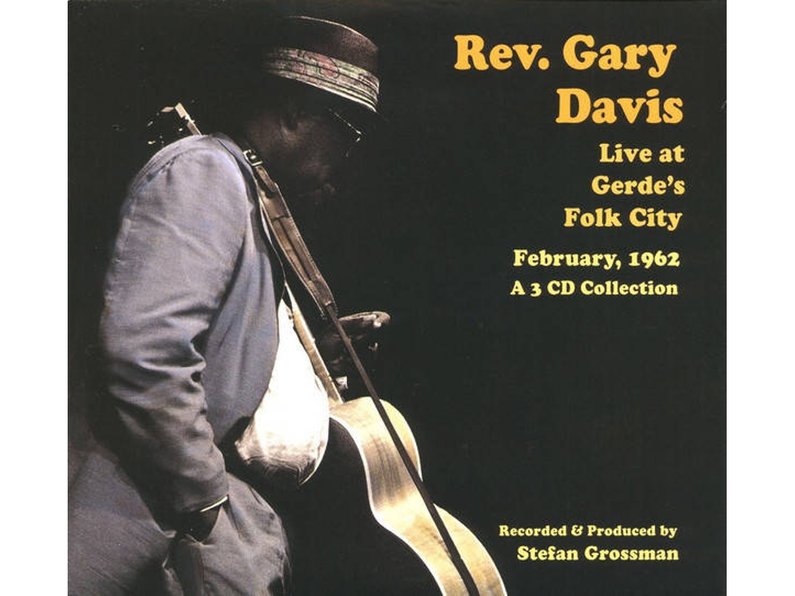 CD Rev. Gary Davis - Live At George's Club (3CDs)