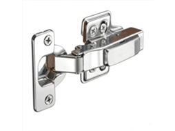 Conjunto De 2 Dobradiças Para Armário Cozinha, Dobradiças De Sobreposição Total 110° Com Fechamento Suave, Dobradiças