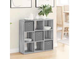 Vidaxl Buffet Com Gaveta Cinza Sonoma 73,5 X 24 X 69,5 Cm