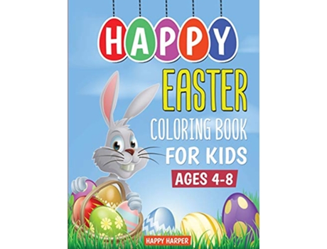 Livro Easter Coloring Book de Harper Hall (Inglês)