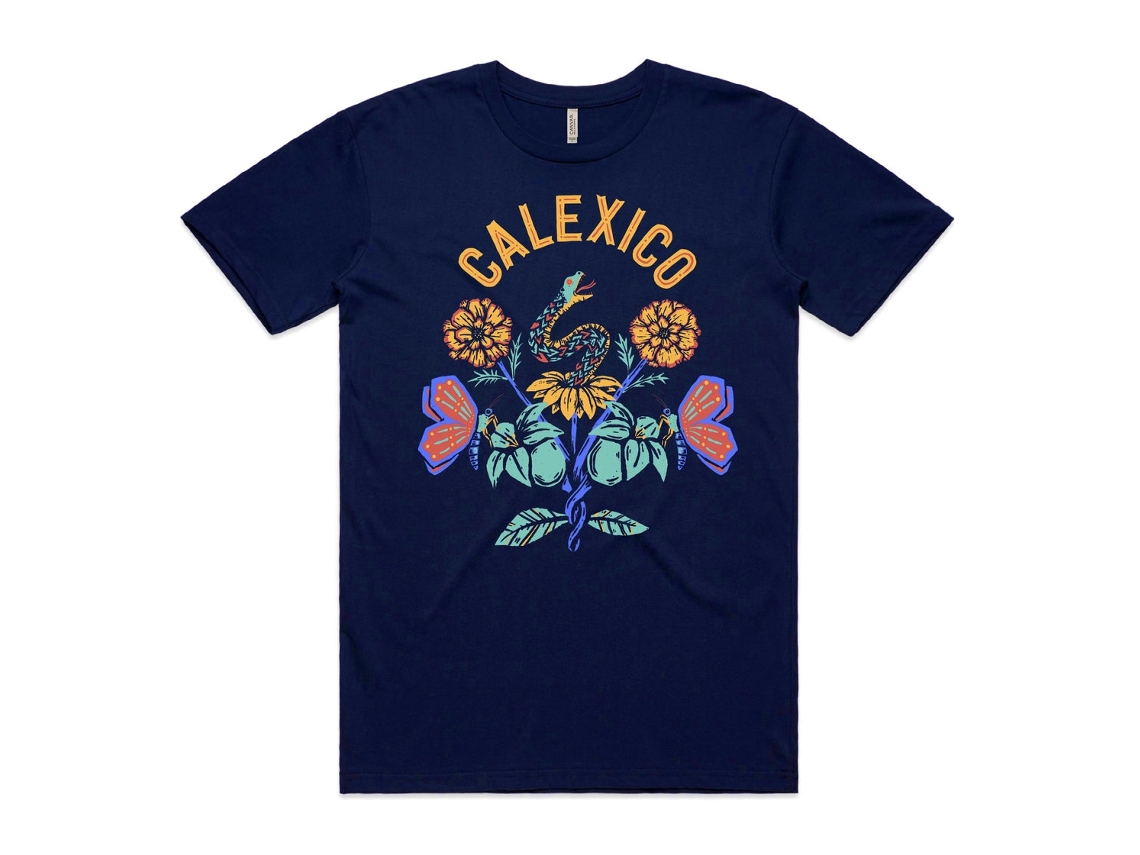Calexico Miguel Snake T shirt ROCKINSTONE Unisex Adults Best Sellers Size:xl