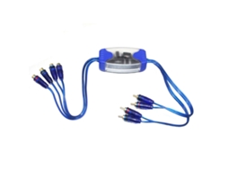 Isolador de Ruído Loop Terra 4 RCA para Áudio AQUAFORGE