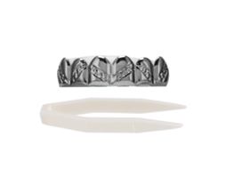 KOFIHETY Bracelete De Dentes Banhado A Metal, Jóia Da Moda Para Festa De Halloween