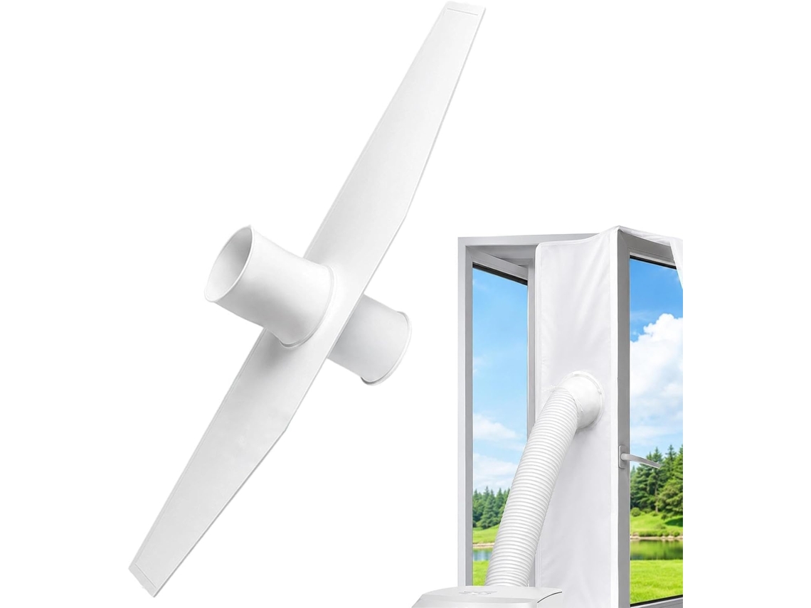 Kit De Vedação Janela Para Ar Condicionado Portátil – Ventilação À Prova D Água Com Zíper, Vedação Universal Para