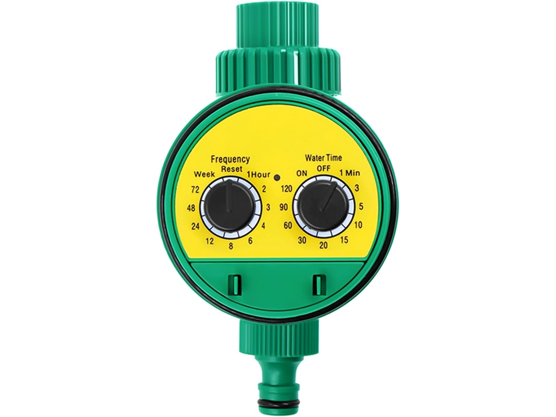 Temporizador De Irrigação Automático Ip65 Com Controle Rotativo