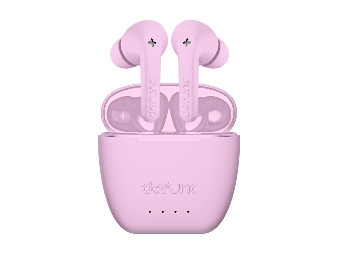 Auriculares True Wireless DEFUNC DFTRUEAUDIP (Bluetooth - Rosa)