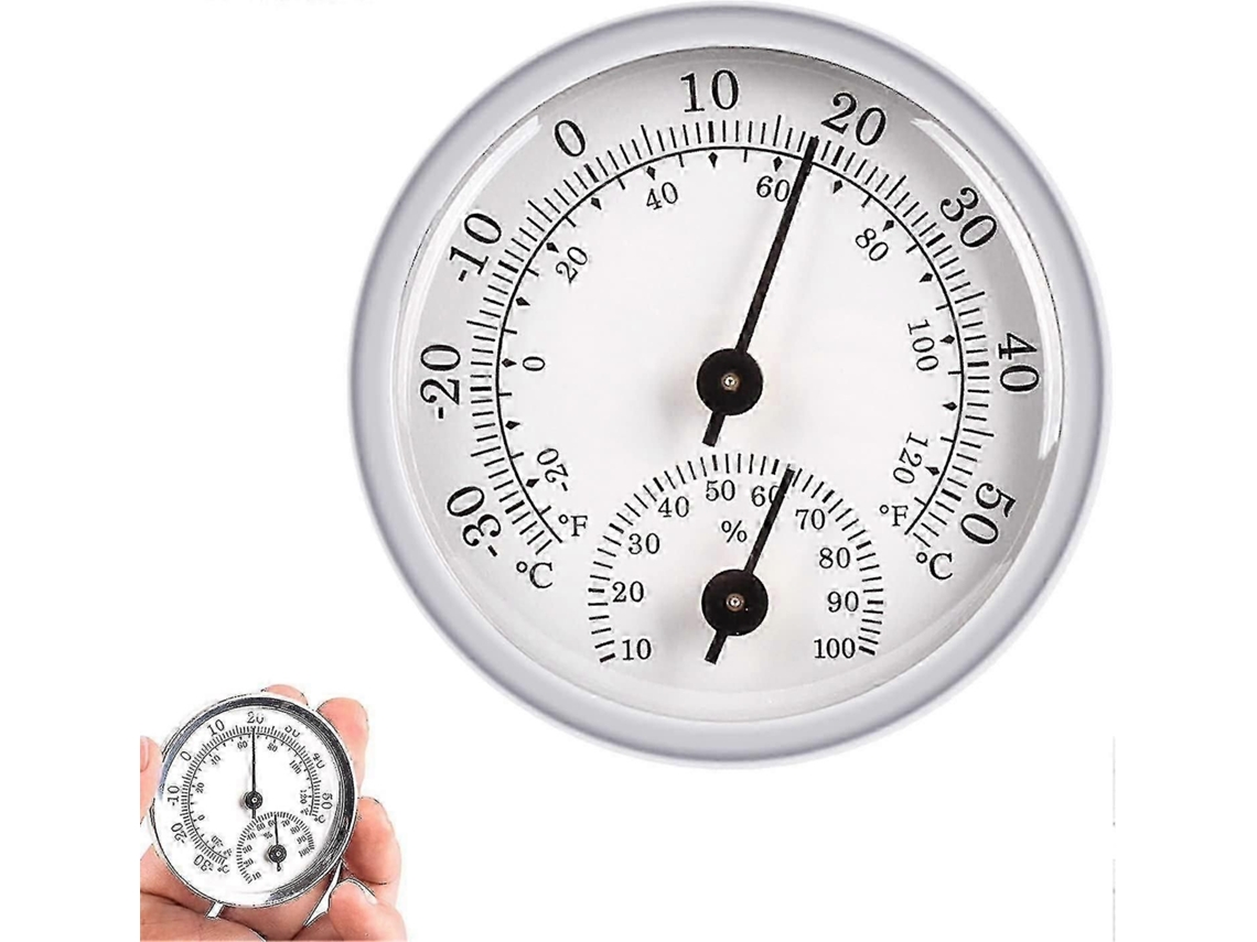 Termômetro E Higrômetro Com Monitor De Umidade E Temperatura Para Ambientes Internos, Proporcionando Monitoramento Confiável E Confortável Da Tem