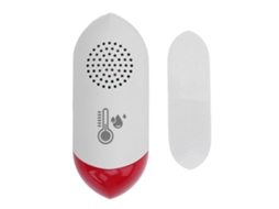Termômetro Higrômetro Wireless Indoor com Alerta Sonoro e Visual para Casa e Sala | S/MARCA