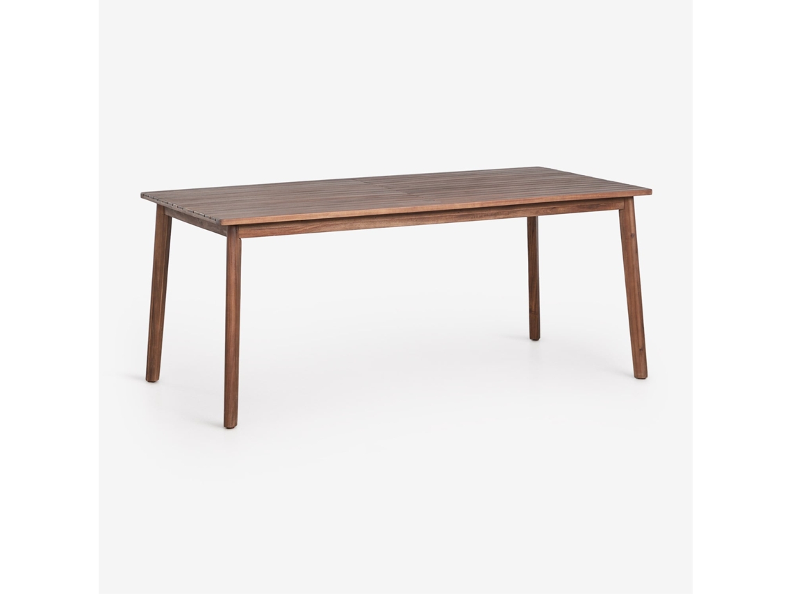 Mesa de Jardim SKLUM Retangular em Madeira de Acácia 180x90 cm