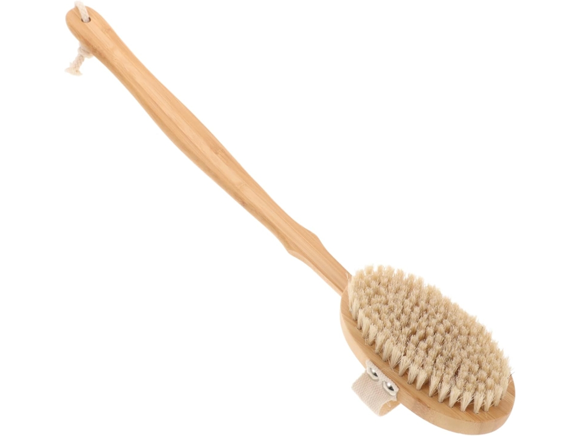 Escova De Banho Com Cabo Longo Ounona, Escova Esfoliante Corporal, Acessório Prático Para O Chuveiro