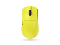 Rato Yizhood R1 Pro Max Presente Para Laptop Esports Jogo Leve Sem Fio Longa Resistência Amarelo