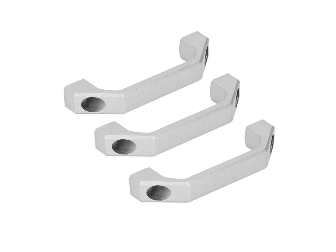 Laxiscreed Conjunto De Puxadores Para Gavetas E Portas De Aliança De Alumínio, 100mm Compatíveis Para Móveis