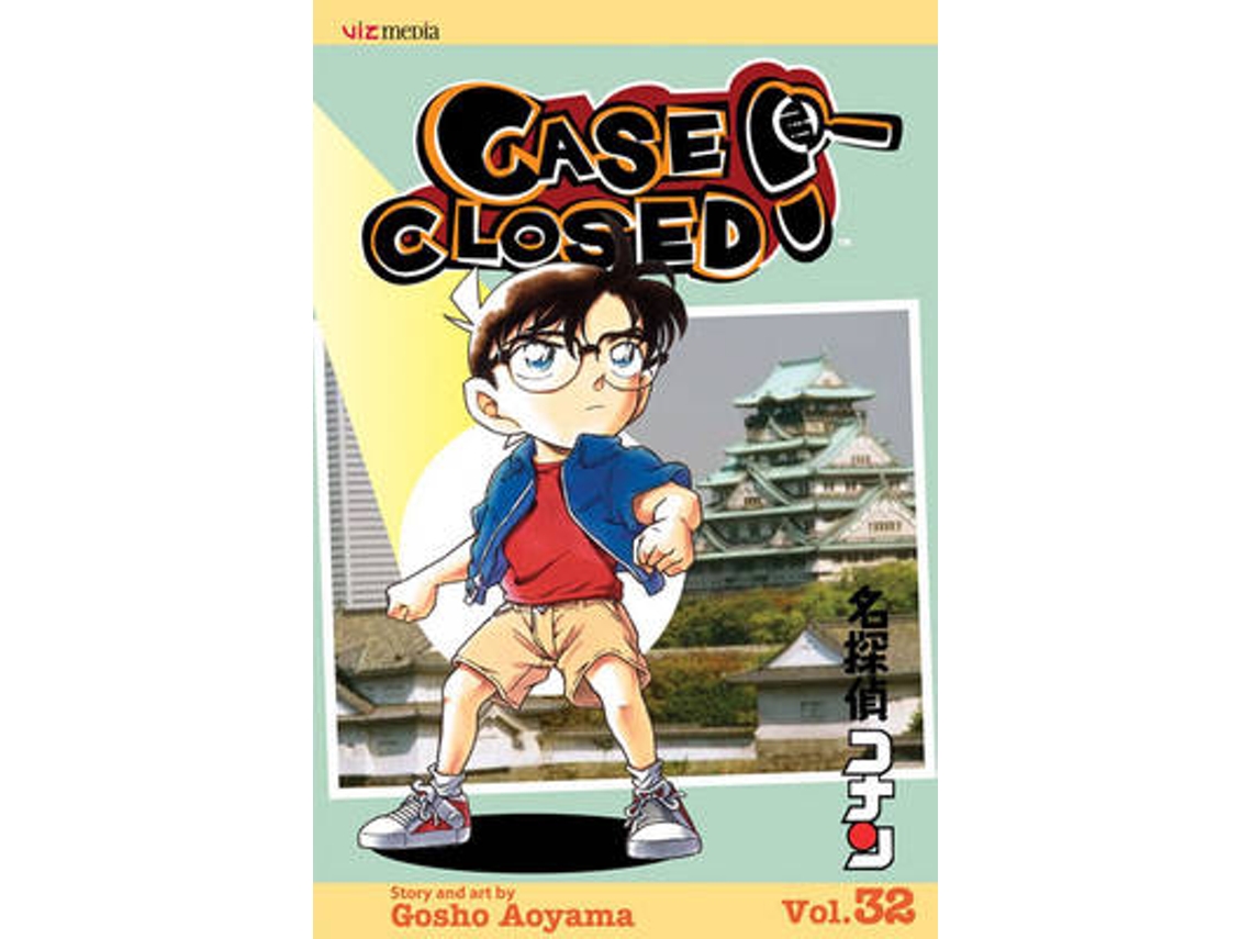 Livro case closed, vol. 32 de gosho aoyama (inglês)