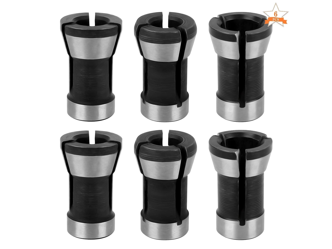 Peças Tête De Mandril De Pinça,adaptador Para Acessórios De Broca,mandril De Fresadora,ferramentas De Carpintaria 6mm 6.35mm 8mm Btforus