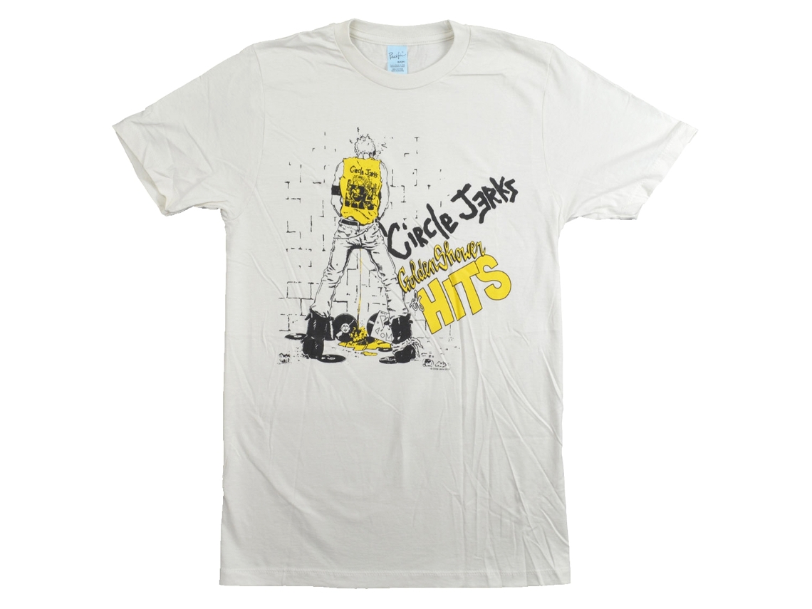 Circle Jerks Golden Shower Of Hits T-shirt Unisex Adults Size:s