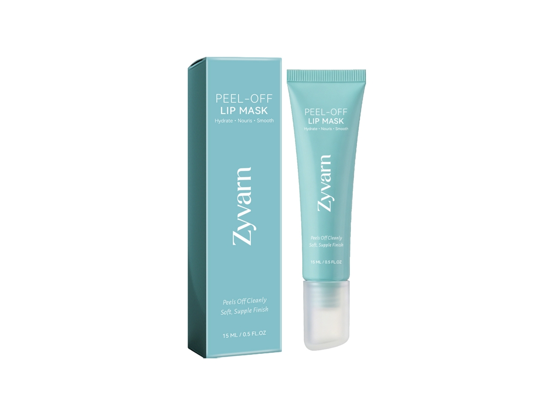 Máscara Labial Zyvarn Peel-off Hidratação Suave Natural Leve Não Pegajosa
