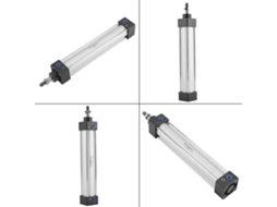 Cilindro Pneumático De 32mm X 200mm Com Haste Parafusada
