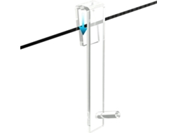 Gancho Transparente E Resistente Para Porta De Vidro Box Chuveiro