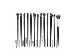 Conjunto de de 13 Peças Sombra Delineador Blush Pó Creme Cosméticos Pincel de Mistura FerramentaCor 1 LUUCOZK