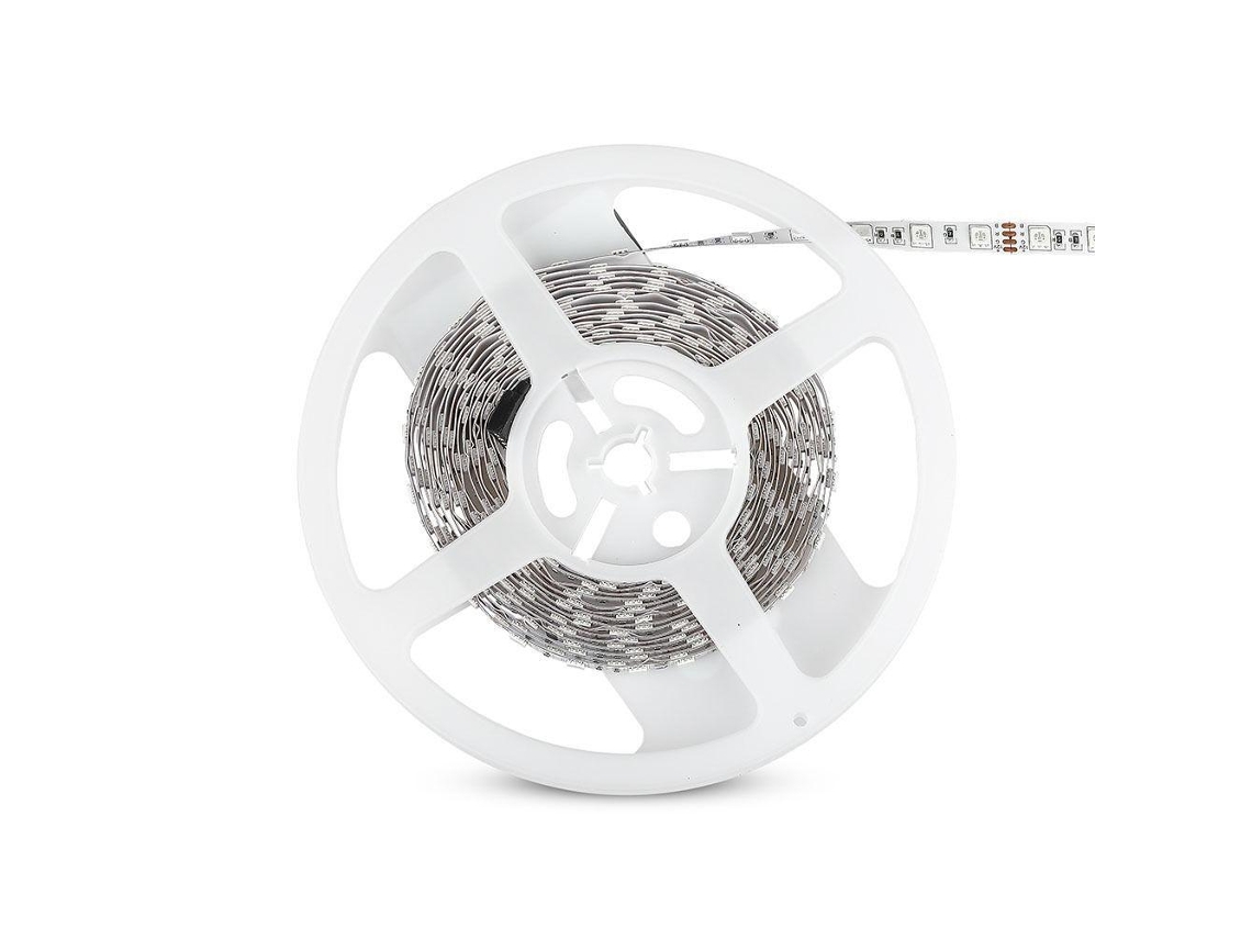 Fita Led Rgb 10.8W/M 12V 5050-60 Ip20 Valor para 5 Metros