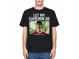 Rockinstone Ferris Bueller's Day Off Let My Cameron Go Black Adult T-shirt Size:xl