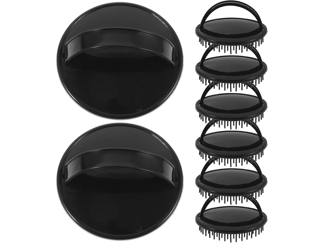 Lurelia Pack De 8 Escovas De Massagem Corporal Para Duche, Cabeça Eva, Uso Seco E Molhado E Massagem Suave