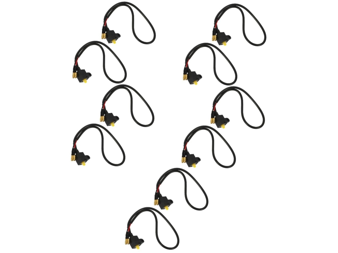 Conjunto Com 5 Peças Para Luz De Freio Traseira,interruptor Cabo Dianteira Universal Substituição