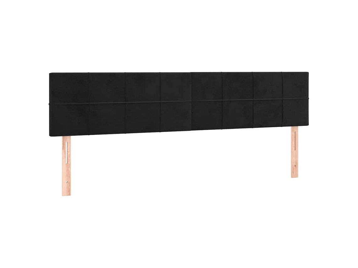Headboard, Headboards Vidaxl Preto Veludo (160 Cm)