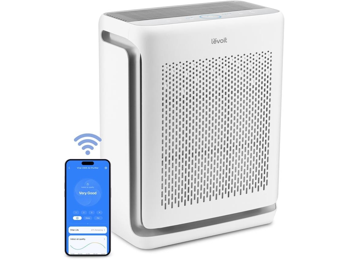 Purificador de Ar LEVOIT Vital 200S Pro Smart 50 W