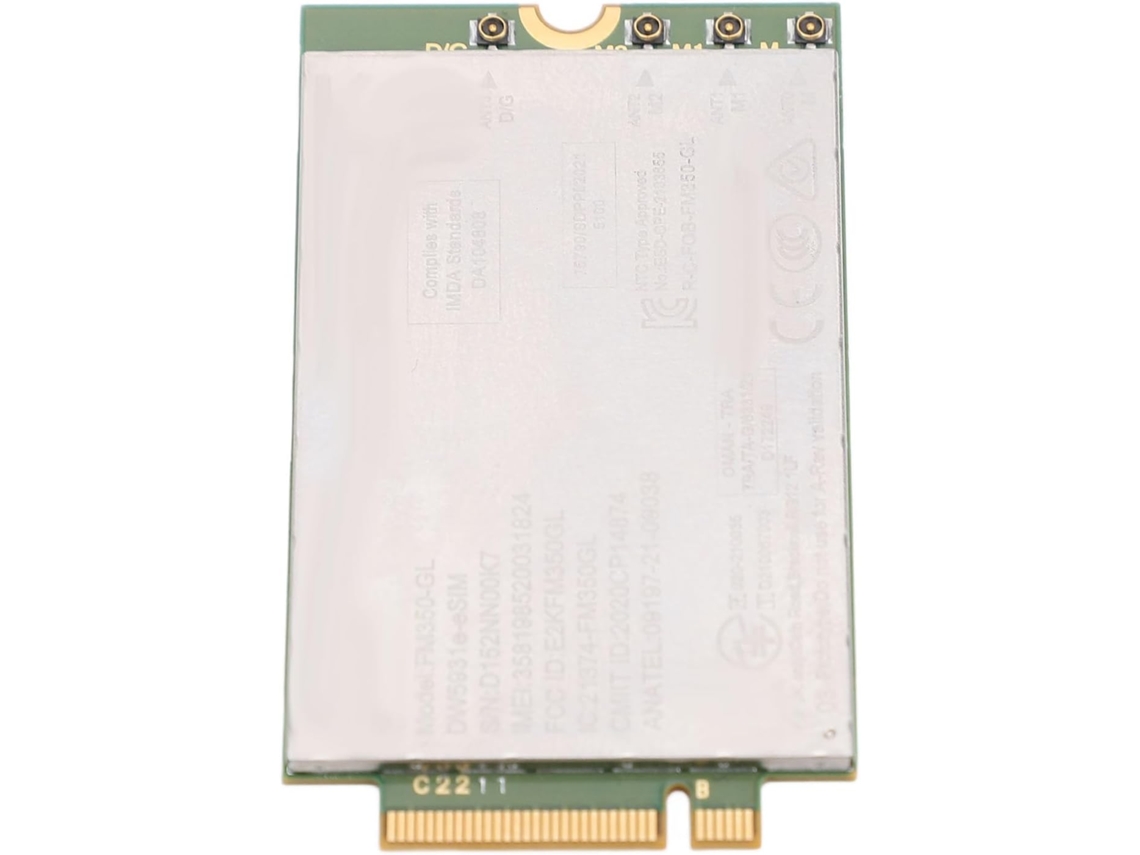 Módulo De Placa De Rede Nr Lte Para Laptops Latitude Precision Xps