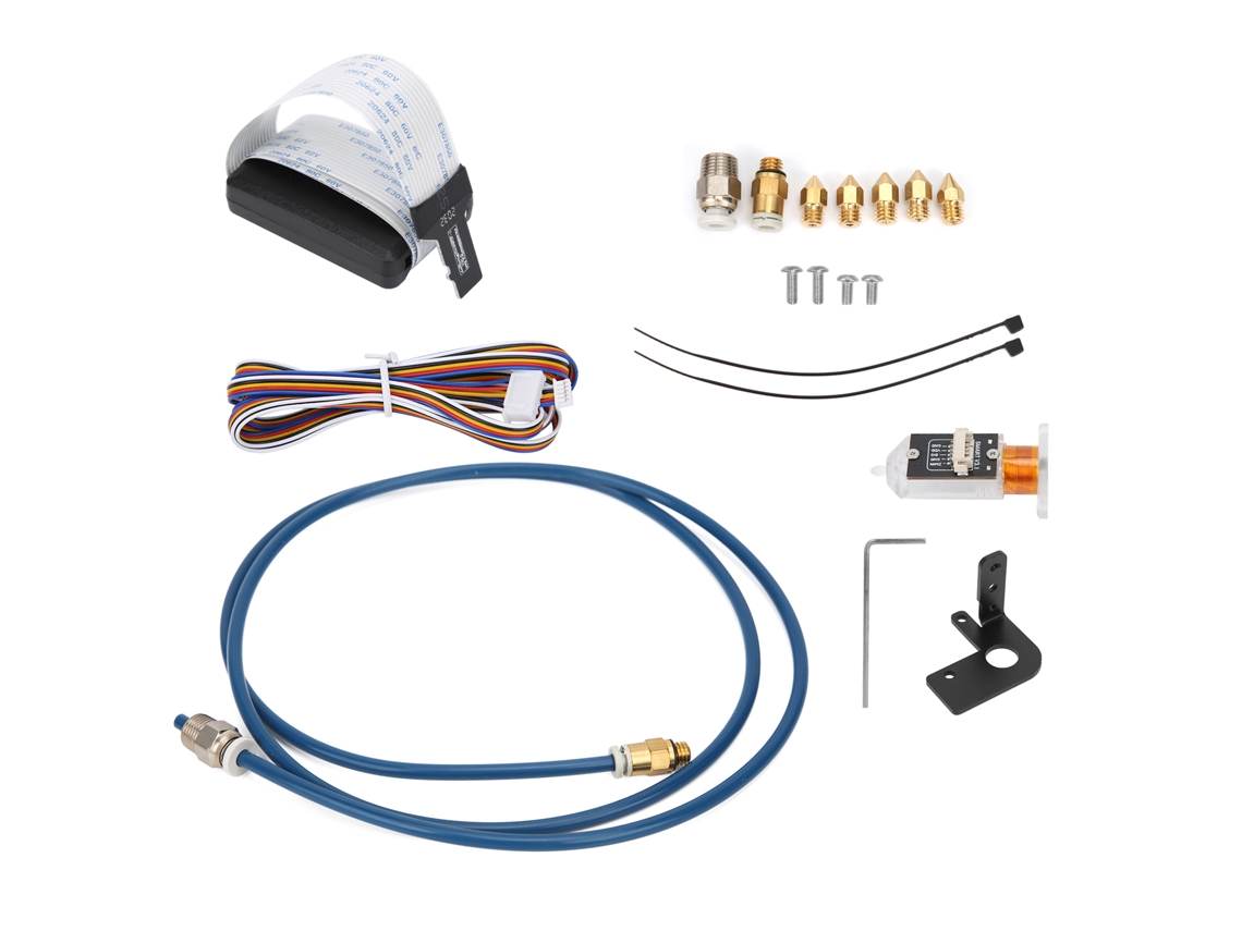 Sensor de nivelamento automático da mesa, bico de latão e tubo de PTFE para impressora 3D Ender 3 | S/BRAND
