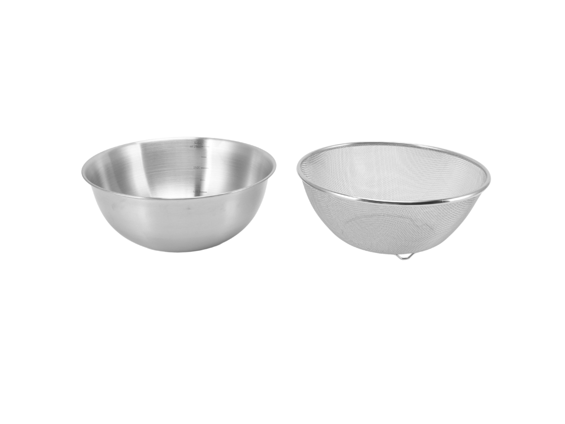 Escorredor De Aço Inoxidável, Drenagem Rápida, 24 Cm De Diâmetro, Material Seguro Para Alimentos, Tigela Para Salada Cozinha Doméstica