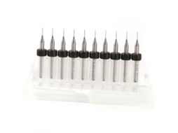 Conjunto de Brocas de Microperfuração Carbeto para Placa de Circuito Impresso Pcb Cnc (0.3mm)