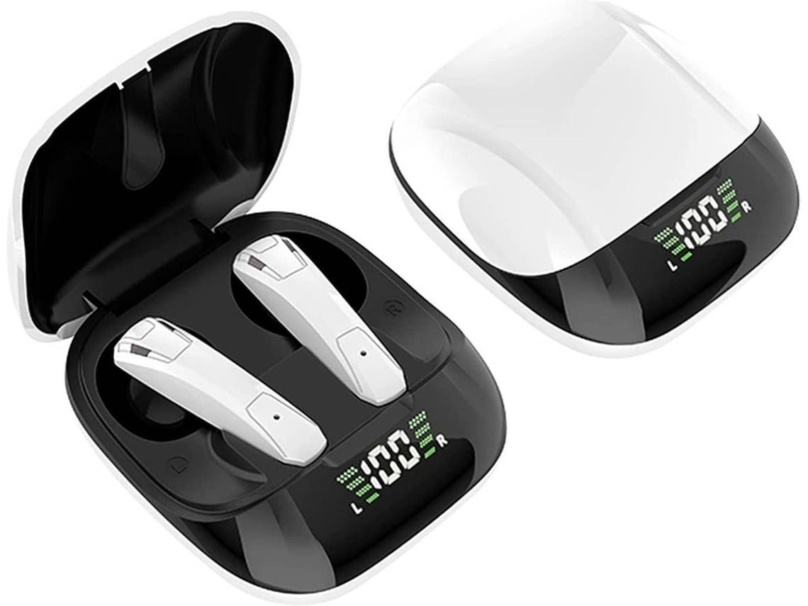 Auriculares Bluetooth True Wireless ENKERS Tws 60 Baixa Latência Distância de Transmissão 5.0,15M 3D Surround Estéreo,