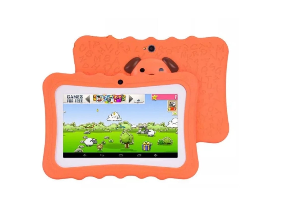 Tablet Infantil De 7 Polegadas Com 16 Gb De Armazenamento E Sistema Android. Aquaforge