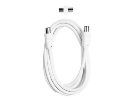 Cabo Coaxial Mm EKON Branco