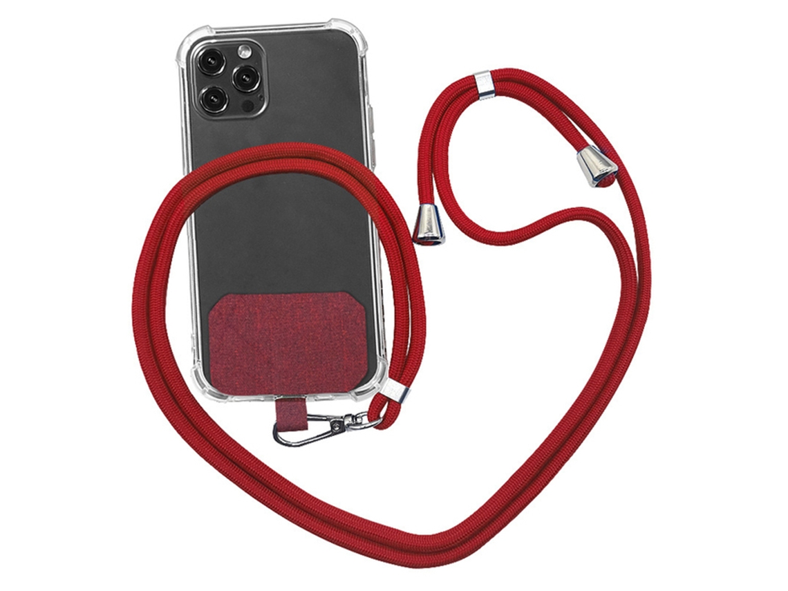 Prático E Elegante Cordão Para Celular Com Suporte Para Celular