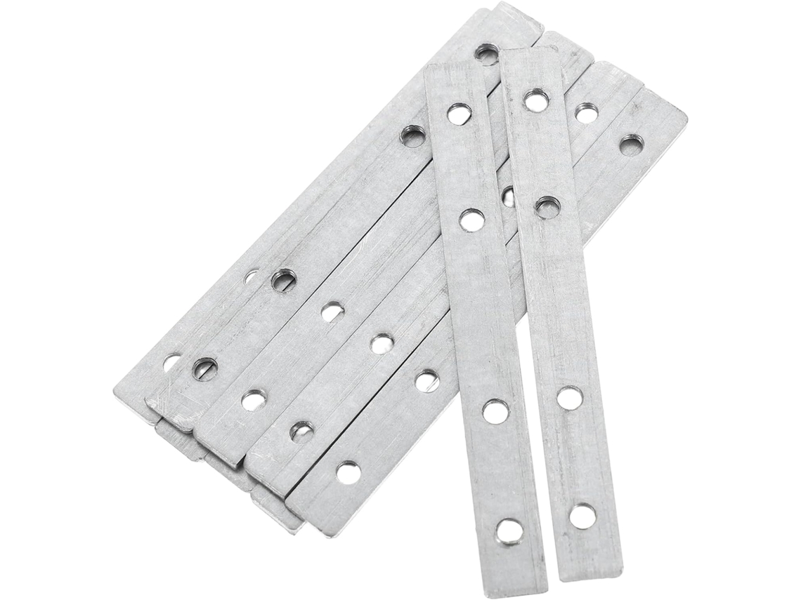 Conjunto De 10 Conectores Para Iluminação De E, Acabamento Prateado