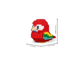 (vermelho) Brinquedo De Blocos De Montar 3d Mini Diamante Para Adultos - Mundo Animal - Blocos De Construção Em Abs