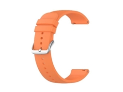 Lurelia Pulseira De Silicone Laranja, Compatível Com Garmin Move Luxe 20 Mm